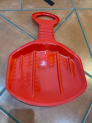 Pala Trineo Roja decatlón