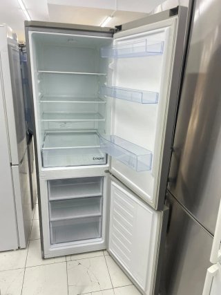 Nevera Combi Beko Plateada