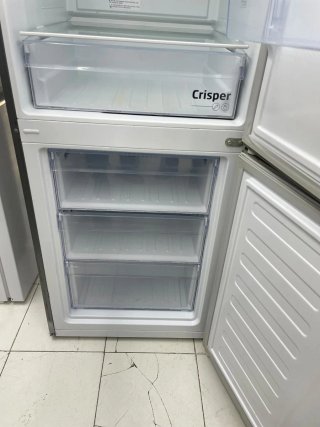 Nevera Combi Beko Plateada