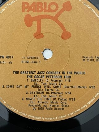 Scatola 4 LP The Greatest Jazz Concert in the World