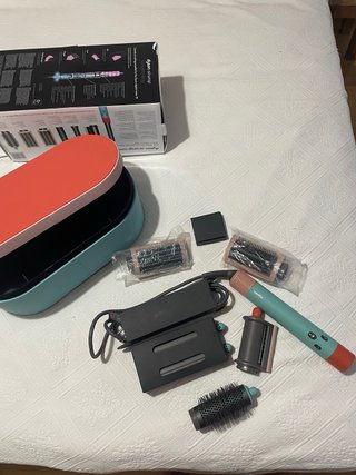 Dyson Airwrap Complete Long Turquesa/Naranja