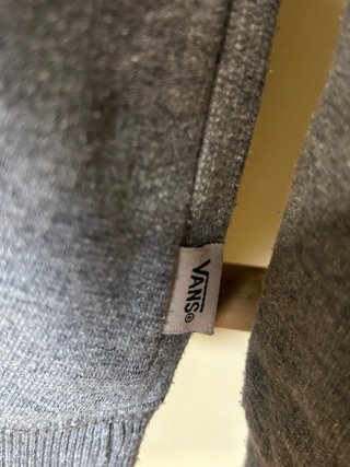 Sudadera VANS Gris y Azul