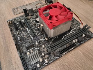 Placa Base am4 ASUS Prime A320M-K + AMD A10-9700