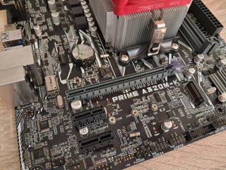 Placa Base am4 ASUS Prime A320M-K + AMD A10-9700