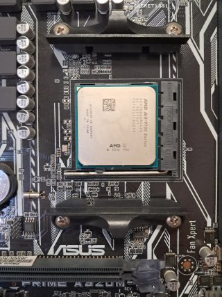 Placa Base am4 ASUS Prime A320M-K + AMD A10-9700