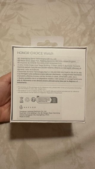 Reloj Inteligente Honor Choice Watch Negro