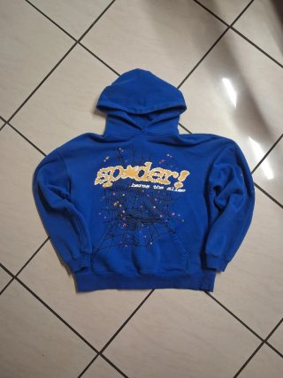 Hoodie Sp5der Blu