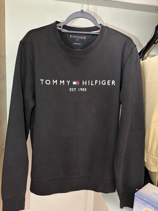 Sudadera Tommy Hilfiger Est. 1985 Negra Talla L