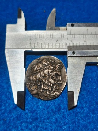 Tetradracma de plata antigua