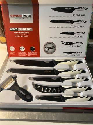Set 6 Cuchillos Swiss Touch + Pelador