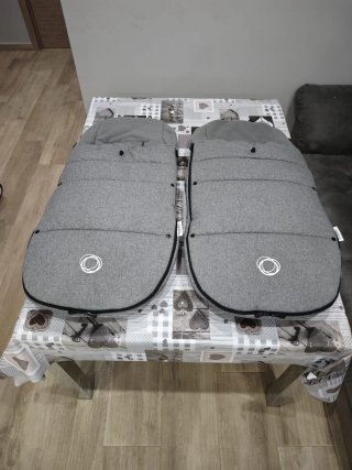 Pack 2 Sacos Bugaboo Donkey Gris Melange