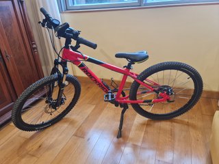 Bicicleta junior de montaña rockrider st900 24".