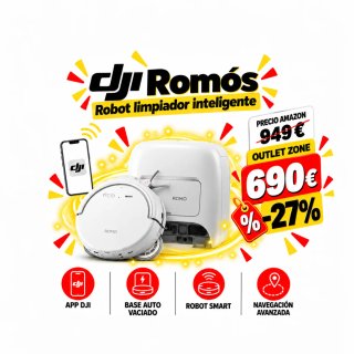 DJI ROMO S Robot aspirador friegasuelos  *NUEVO*