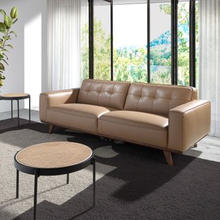 NUEVO REBAJA! Elegante e classico divano Chesterfield in pelle