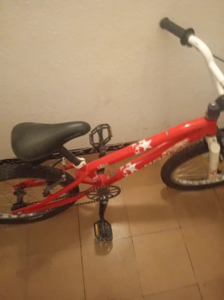 Bicicleta BMX Monty Junior Roja