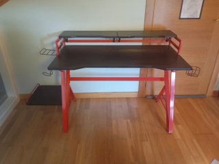Mesa Gaming con Soporte para Monitor