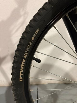 Bicicleta de Montaña Btwin Rockrider Roja