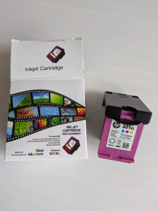 Cartucho Tinta HP 301XL Color