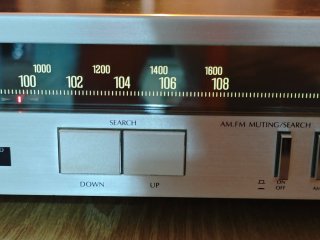 Sintonizador Sansui T-7 FM/AM Plata