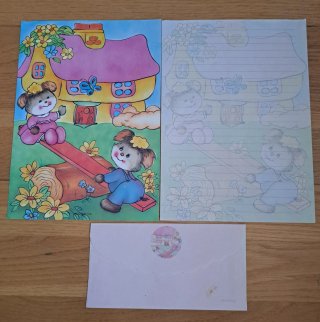 Set de Cartas Perfumadas con Sobre