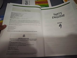 That's english! Libros escuela oficial de idiomas