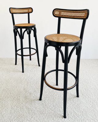 2 Taburetes estilo THONET | Vintage 70s