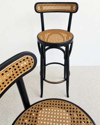2 Taburetes estilo THONET | Vintage 70s