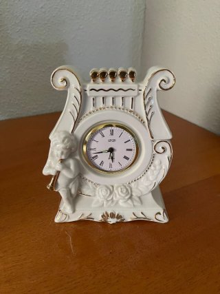Reloj Landex Royal Craft Blanco y Dorado