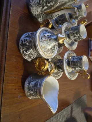 Conjunto de Chávenas de Café