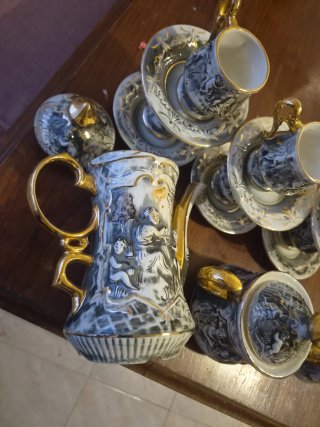 Conjunto de Chávenas de Café