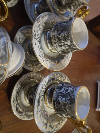 Conjunto de Chávenas de Café