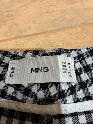 Pantalones Mango cuadros