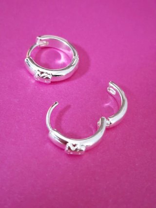 Pendientes de Aro Plateados
