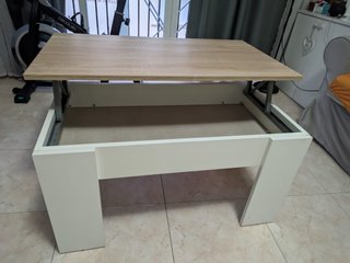 Mesas extensibles de Salón y cuatro sillas