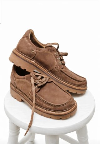 Zapatos Náuticos ALEX Marrones con Plataforma