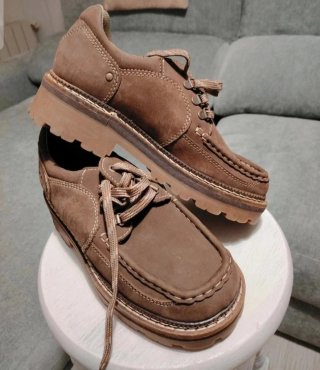 Zapatos Náuticos ALEX Marrones con Plataforma
