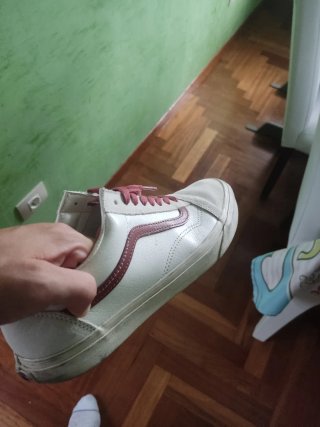 Zapatillas Vans Piel y Tela