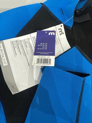 Traje de Neopreno Azul y Negro. Talla M