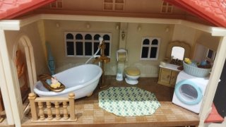Casa Sylvanian Families con accesorios
