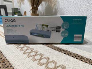 Plastificadora QUIGG Laminadora A4
