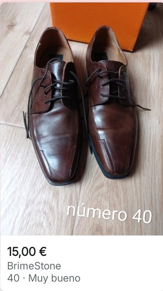Zapatos Brimestone Marrones Talla 40