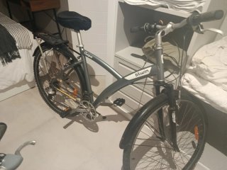 Bicicleta Btwin Original 500 Gris