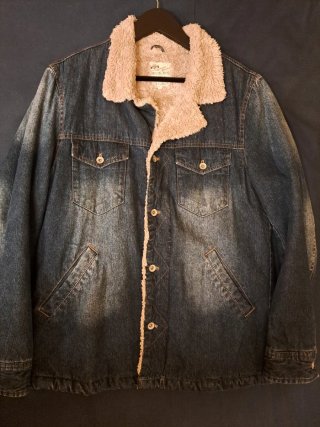 Chaqueta Denim con Forro de Borreguito