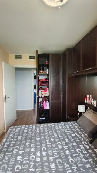 Mueble de Dormitorio con Armarios y Espejo