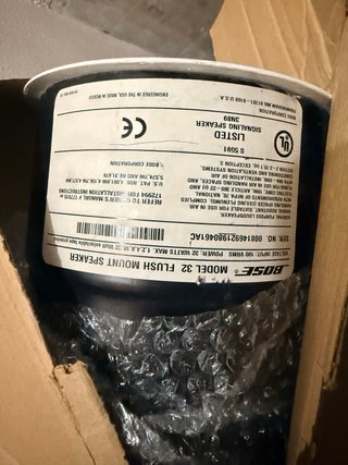 Pack 6 Altavoces Empotrables Bose Model 32