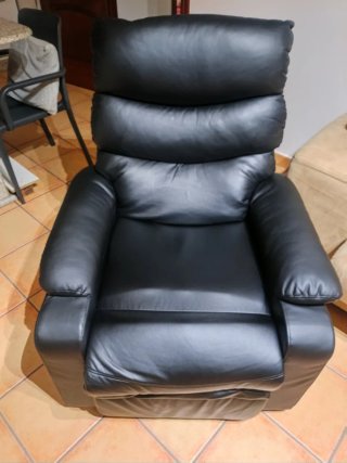 Sillón Relax Reclinable Negro