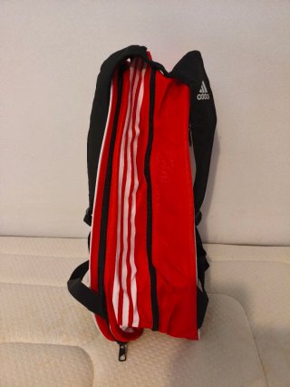 Paletero Adidas Rojo y Negro