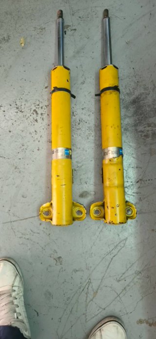 2 Amortiguadores Bilstein Amarillos mercedes 190e