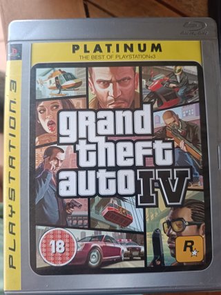 Jogo PS3 Grand Theft Auto IV Platinum