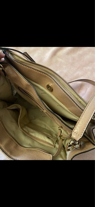 Bolso Guess Beige Acolchado